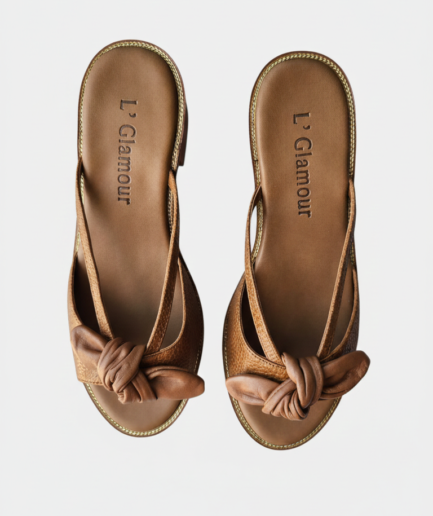 Sandalias encanto miel