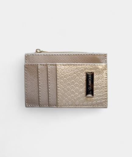 Tarjetero con cremallera L'Glamour